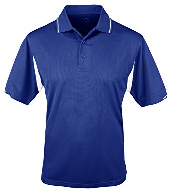 Tri-Mountain Men's Ultracool Polyester Waffle Knit Golf Shirt (14 Color, S-6XLT)