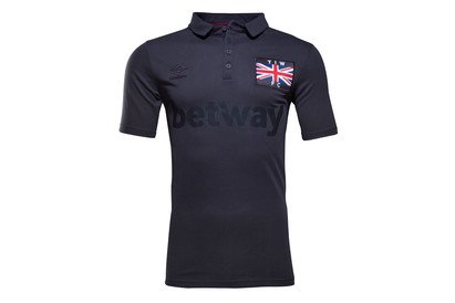 Umbro Men's West Ham 3RD Short Sleeve Replica Jersey - Multi-Colour