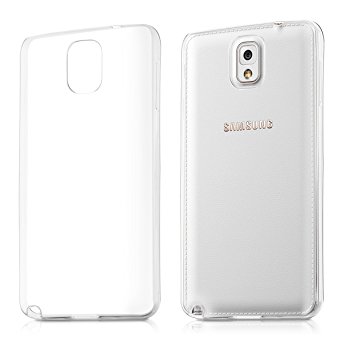kwmobile Crystal Case Cover for Samsung Galaxy Note 3 made of TPU Silicone - transparent clear Protection Case in transparent