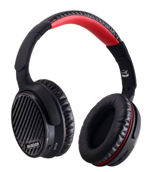 Ausdom ANC7 Active Noise Cancelling Wireless Bluetooth Headphone - Best Bass and Quiet ComfortBlack