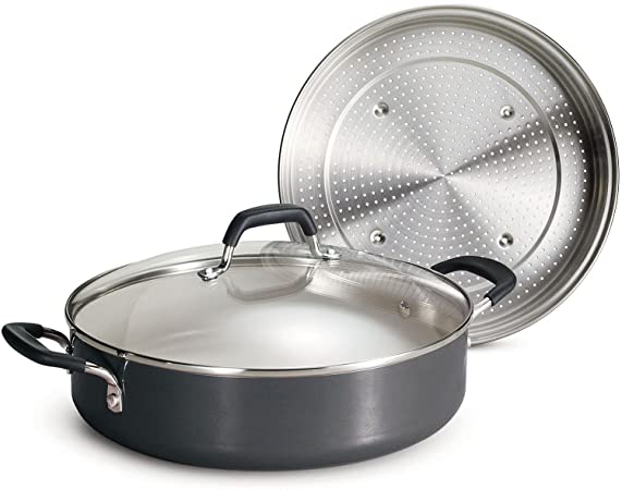 Tramontina Nonstick Everyday Pan, 5.5 qt. - Gray