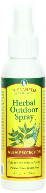 Organix South Theraneem Herbal Outdoor Spray Neem Protection 4 fl oz Liquid