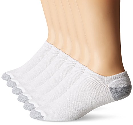 Fruit Of The Loom Men's 6 Pack Cushion No Show Socks