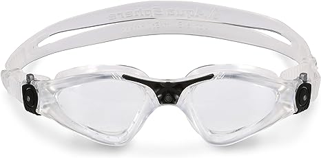 Aqua Sphere Kayenne Adult Swim Goggles - 180-Degree Distortion Free Vision, Ideal for Active Pool or Open Water Swimmers