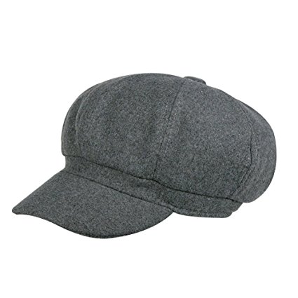 VBIGER newsboy Hat Beret Hat Fedora Wool Blend Cap Collection Hats Cabbie Visor Cap For Men Women