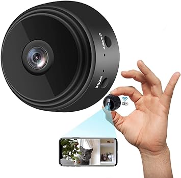 Qualihome WiFi Camera 1080P HD Nanny Camera with Night Vision Motion Detection, Hidden Spy Cameras Home Security Nanny Surveillance Cam Perfect Video Bady Camera for Indoor and Outdoor