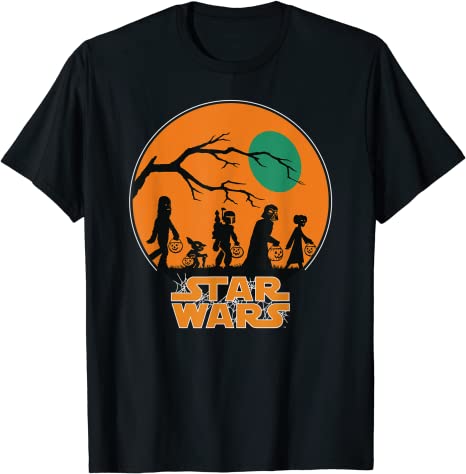 Star Wars Characters Trick Or Treat Halloween T-Shirt