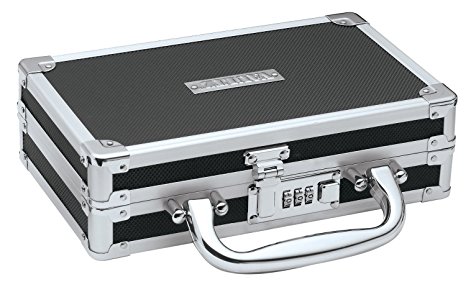 Vaultz Medicine Case with Combination Lock, Black (VZ00361)