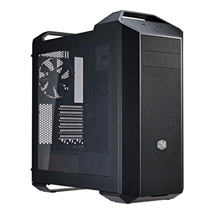 MasterCase 5 Mid-Tower Computer Case with FreeForm Modular System, Dual Handle Design and Window Side Panel