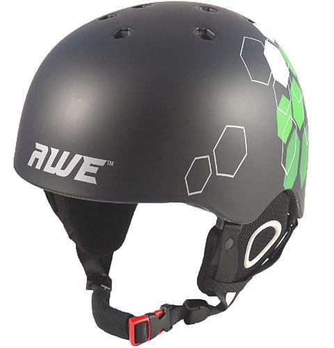 AWE® Duel™ Ski/Snowboard/BMX/Freeride In-Mould Helmet CE EN 1077 Standards