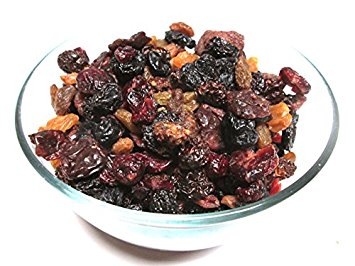Premium Mixed Dried Berries, 3 LB (Blueberry, Cherry, Goldenberry, Strawberry, Cranberry, Currant, Golden Raisin)