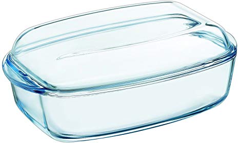 Pyrex Essentials Glass rectangular Casserole high resistance 4,3L