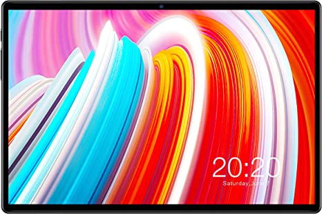 TECLAST M40 Tablette Tactile, 6Go RAM 128Go ROM, 10.1 Pouces 4G LTE Android 10 Tablet 1920 x 1200 FHD IPS T618 8-Core 2.0GHz Double SIM Bluetooth 5.0 WiFi bi-Bande Type-C 5 8MP Caméra