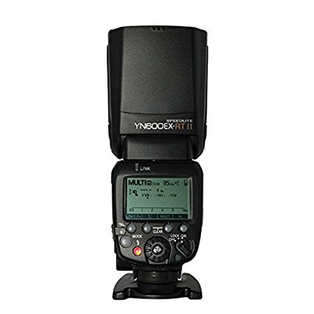 YONGNUO YN600EX-RT II Wireless Flash Speedlite with Optical Master and TTL HSS for Canon