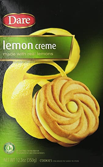Dare Cookie Lemon Creme (Pack of 2)net wt 10.2oz (290g)