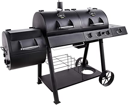 Oklahoma Joe's Charcoal/LP Gas/Smoker Combo