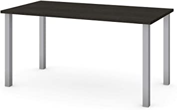 Bestar 30“ x 60“ Table Desk with Square Metal Legs - Universel