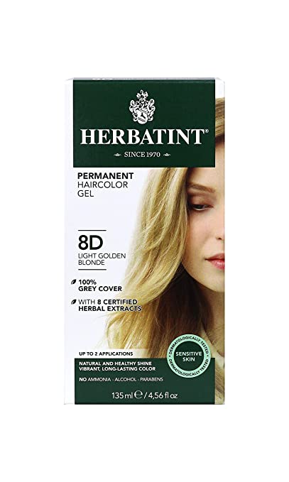 Herbatint Hair Color, Light Golden Blonde, 4 Fluid Ounce