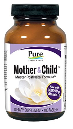 Pure Essence Labs Mother and Child - Master PostNatal Formula - 120 Tablets