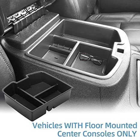 Vesul Center Console Armrest Secondary Storage Box Fit for 2007-2014 Chevrolet Chevy Avalanche Chevy Tahoe Silverado Suburban 1500 2500 GMC Sierra Pickup Truck Yukon & XL/Denali Full Size 1916628