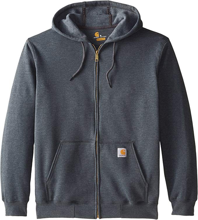 Carhartt Men's Midweight Hooded Zip Front Sweatshirt