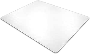 Floortex® Valuemat® Plus Polycarbonate Rectangular Chair Mat for Hard Floor - 48" x 60"