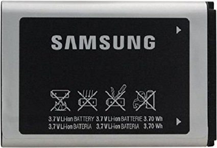 Samsung AB553446BAB/AB553446BABSTD Lithium Ion Battery - Original OEM - Non-Retail Packaging - Black