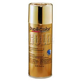 Dupli-Color Automotive Metallic Coating Gold 11 Oz. Aerosol - Lot of 6