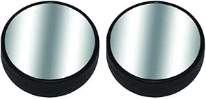 CIPA 49104 Round 2" Adjustable Stick-On Convex HotSpot Mirror (Pack of 2)