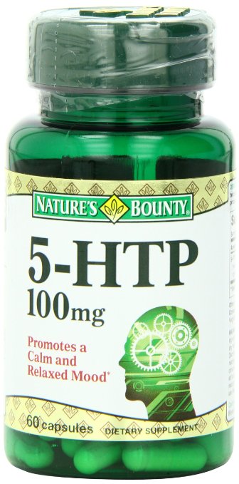 Natures Bounty Double Strength 5-HTP 100 mg 60 Tablets