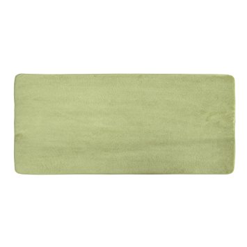 Sleep Innovations 2-Feet by 5-Feet Memory Foam Runner, Mistletoe Green