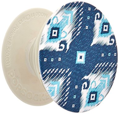 PopSockets Stand for Smartphones & Tablets - Aspyn Ikat Blue