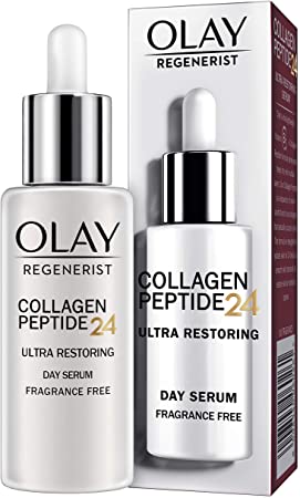 Olay Regenerist Collagen Peptide24 Day Serum Without Fragrance, Reveal Strong & Glowing Skin In 14 Days