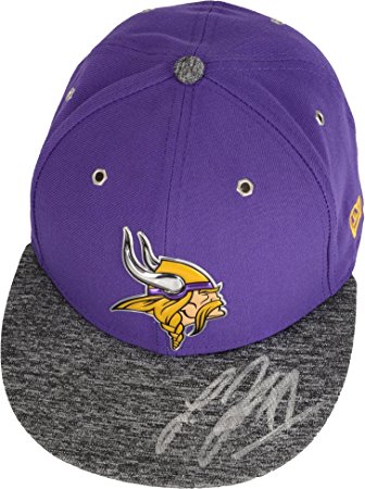 Laquon Treadwell Minnesota Vikings Autographed New Era 2016 Draft Day Cap - Fanatics Authentic Certified