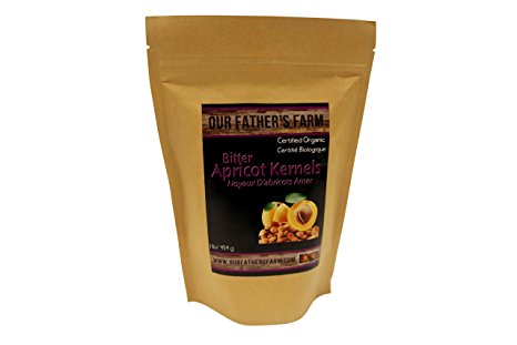 Bitter Raw Organic Apricot Seeds 1 Lb - 454 Grams