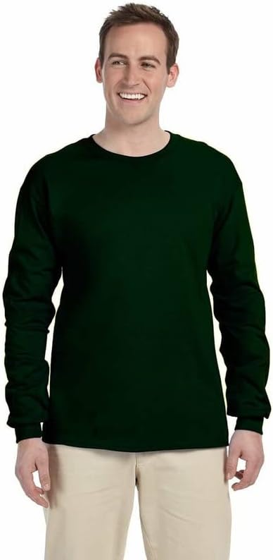 Gildan Men's Ultra Cotton Long Sleeve T-Shirt, Style G2400