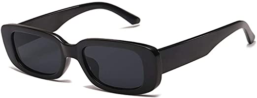JUSLINK Rectangle Sunglasses for Women Trendy Retro Fashion 90s Sunglasses UV 400 Protection Square Frame Eyewear
