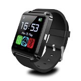 Padgene Bluetooth 40 Smart Watch Bracelet for Samsung S5  S6  S6 Edge  Note 2  3  4 Nexus 6 Htc Sony and Other Android Smartphones Black