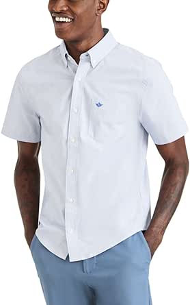 Dockers Men's Classic Fit Short Sleeve Signature Comfort Flex Shirt (Standard and Big & Tall)