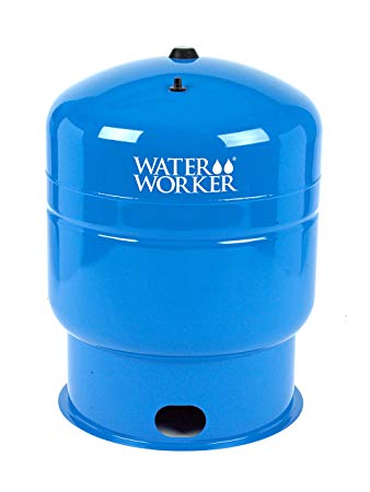 WaterWorker HT-119B Vertical Pressure Well Tank, 119-Gallon Capacity, Blue