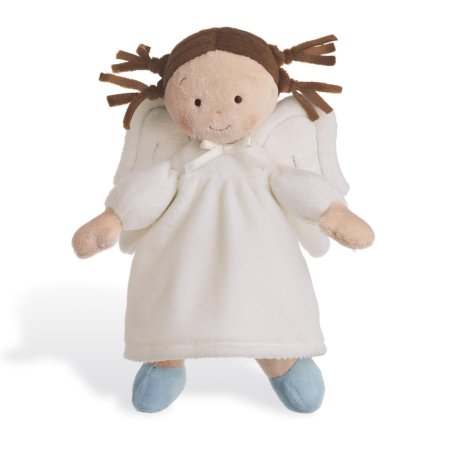 North American Bear Company Little Princess Angel Doll Brunette 10"