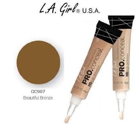 LA Girl Pro Conceal HD 987 Beautiful Bronze 2 Pack