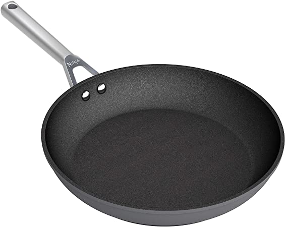 Ninja Foodi ZEROSTICK 20cm Frying Pan, [C30020UK] Hard Anodised Aluminium, Non-Stick, Induction Compatible, Dishwasher Safe