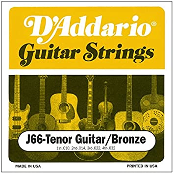 D'Addario J66 Custom Tenor Guitar Strings