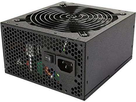 ROSEWILL Gaming 80 Plus Gold 550W Power Supply / PSU, CAPSTONE Series 550 Watt 80 PLUS Gold Certified PSU with Silent 135mm Fan and Auto Fan Speed Control, 5 Year Warranty