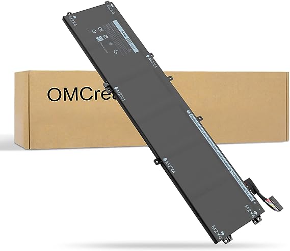 OMCreate 4GVGH Battery Replacement Compatible with Dell XPS 15 9550 P56F P56F001 Dell Precision 5510 Mobile Workstation Series Replacement 1P6KD T453X 0T453 062MJV M7R96 451-BBUX 【6-Cell，11.1V 84Wh】