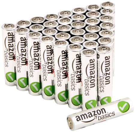AmazonBasics AAA Performance Alkaline Batteries (36-Pack)