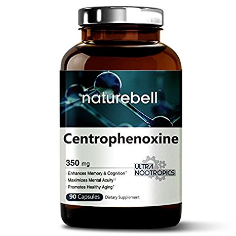 NatureBell Centrophenoxine 350 mg, 90 Capsules, Powerful Nootropic , Made In USA