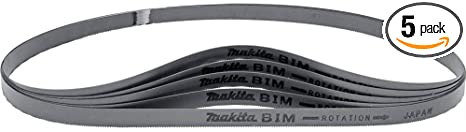 Makita B-40565 32-7/8" 24 TPI Bi-Metal Compact Portable Band Saw Blade, 5/pk