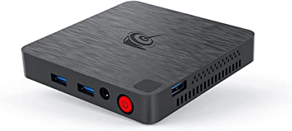 N3350 Processor (up to 2.4GHz), Beelink T4 Pro Mini PC with Windows 10, 4GB 64GB eMMC Mini Desktop Computer, 2.4G 5.8G WiFi, Gigabit Ethernet, BT 4.0, 4K@30Hz, Dual HDMI